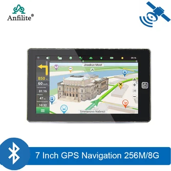 7-дюймовый емкостный экран 800 МГц автомобильная грузовая GPS-навигация DDR3 256M 8GB FM-передатчик CE 6.0 800 * 480 MTK автомобильный GPS-навигатор