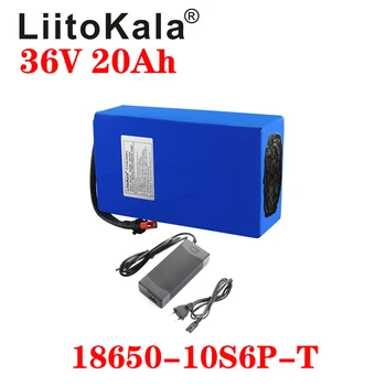 LiitoKala Лидер продаж 36 В Литиевая батарея 36 В 20AH Электрический Велосипед батарея 36 В 20ah 1000 Вт Скутер Батарея с 30A BMS 42V2A зарядное устройство