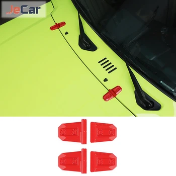 Наклейки для декоративной крышки автомобильных капотов из АБС-пластика для Suzuki Jimny 2019 года выпуска, аксессуары для экстерьера автомобиля
