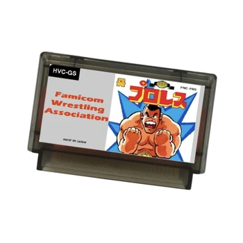 Игровой картридж Puroresu Famicom Wrestling Association (эмулированный FDS) для игровой карты FC Console на 60 контактов