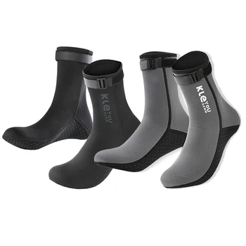 Новые 3-миллиметровые неопреновые носки для дайвинга для взрослых, нескользящие теплые носки для серфинга, мужские женские пляжные носки для плавания, устойчивые к порезам, Носки для дайвинга