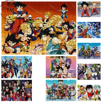 Bandai Dragon Ball 1000 штук, Аниме-головоломка, Деревянная печать HD, Обучающие Игрушки для детей, коллекция для взрослых, Хобби, Подарки