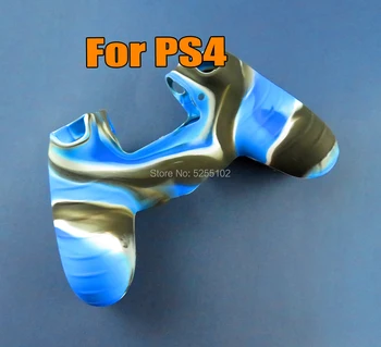 20шт Мягкий силиконовый гелевый резиновый чехол для SONY Playstation 4 PS4 Защитный чехол для контроллера PS4 Gamepad