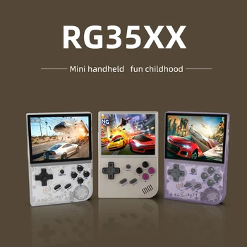ANBERNIC RG35XX Игровая Приставка Мини Ретро 3,5-Дюймовый IPS Экран Портативная Игровая Приставка Linux Системная Аркада PS1 PSP Игровой Плеер