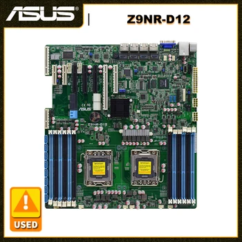 Материнская плата LGA 1356 Системная материнская плата ASUS Z9NR-D12 Intel C602-A 12 × DDR3 384 ГБ 6 × USB2.0 2 × SATA III VGA EEB