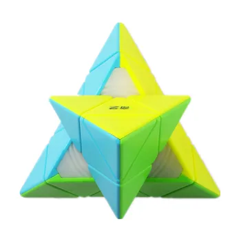 QIYI Qiming S2 Pyraminx 3x3x3 Magic Speed Cube Qiming Пирамидка Профессиональная Головоломка Непоседа Игрушки Детские Подарки