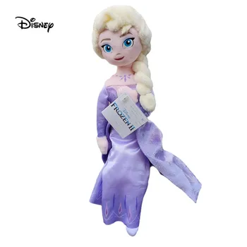 Оригинальные плюшевые куклы Disney Frozen II Elsa Princess 26 см, высококачественные рождественские подарки для детей