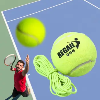 Универсальный теннисный мяч для тренировки зрительно-моторной координации рук Прочный теннисный мяч для тренировок со струной