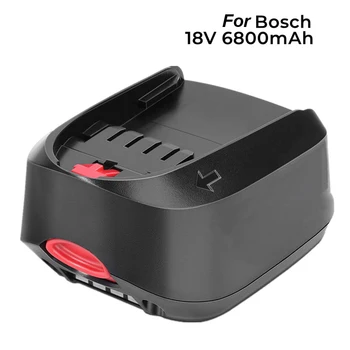 Литий-ионный аккумулятор 18V 6800mAh для Bosch18V PBA PSB PSR PST Для Bosch Home & GardenTools (только для типа C) AL1830CV AL1810CV AL1815CV