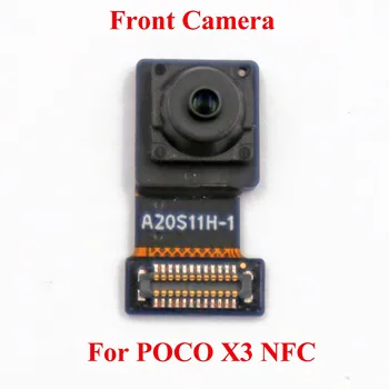 Оригинальный модуль фронтальной камеры для POCO X3 NFC 20-мегапиксельная маленькая камера с автоматической фокусировкой, сменная часть гибкого кабеля фронтальной камеры