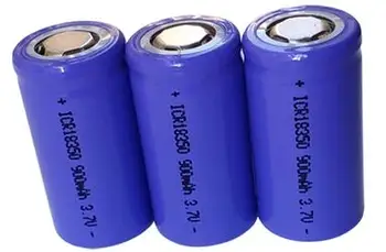 Бесплатная доставка 3 шт./лот 3,7 В 18350 900 мАч литиевая батарея литий-ионная аккумуляторная батарея