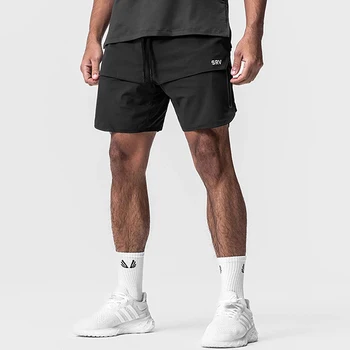 Мужские повседневные шорты для спортзала Летние шорты для бега и фитнеса Быстросохнущие трендовые короткие брюки Мужские штаны для бега трусцой баскетбола бодибилдинга