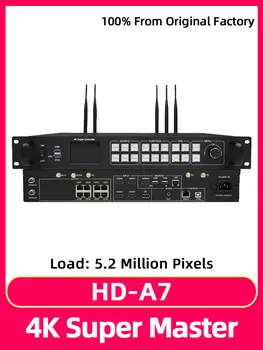 HD-A7 Полноцветная синасинхрония и асинхронное видео Светодиодный дисплей Системный блок управления Поддерживает аудиовыход