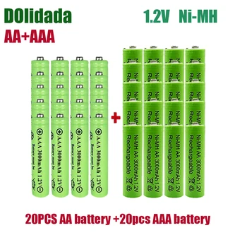 AAA + AA1. Аккумуляторная батарея 2V 3000mAh для дистанционных игрушек и т. Д. И радиоэлектронных игр Дымовая сигнализация Беспроводные телефоны Электрические игрушки