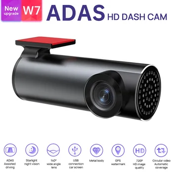 Видеорегистратор Dash Cam ADAS Car Dashcam Camera HD 1800P Автоматический Видеомагнитофон Циклическая Запись 24H Парковочный Монитор для Системы Android Автомобиля