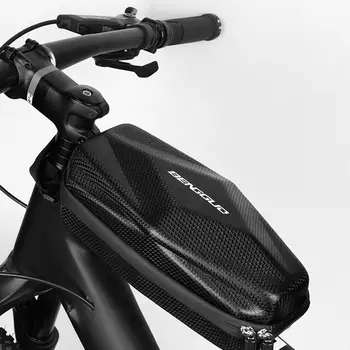 Велосипедная Передняя сумка Водонепроницаемая Светоотражающая Велосипедная сумка на руль Гладкая лента на молнии Сетка MTB Велосипедная сумка для велосипеда