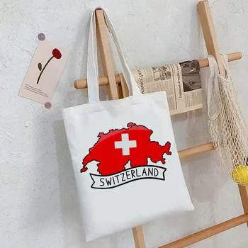 швейцарская хозяйственная сумка джутовая сумка bolsas de tela bolsa shopper хозяйственная сумка многоразового использования тканая складная сумка для покупок на заказ