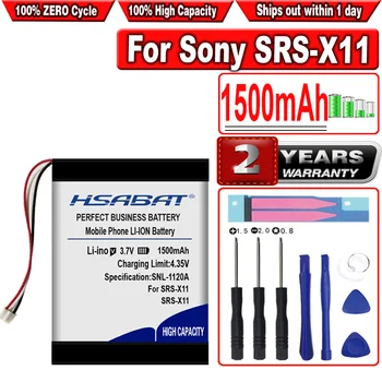 Аккумулятор HSABAT 1500 мАч для динамика Sony SRS-X11 SF-02