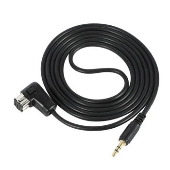 Автомобильный 3,5 мм соединительный кабель Aux аудиоадаптер, подходящий для головного устройства Pioneer IP-BUS MP3-радио