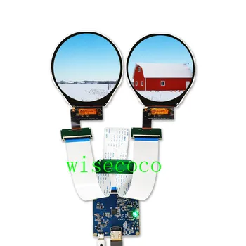 3,4-Дюймовый IPS 800*800 TM034XVZP01 ЖК-дисплей С Круглым экраном MIPI Плата Контроллера 39 контактов Idustrial Meters Panel Wisecoco