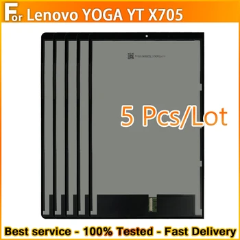 5 шт./НОВЫЙ 10,1 дюймов Для Lenovo YOGA TAB 5 Smart Tab YT-X705 YT-X705L YT-X705X YT-X705F Замена сенсорного экрана ЖК-дисплея