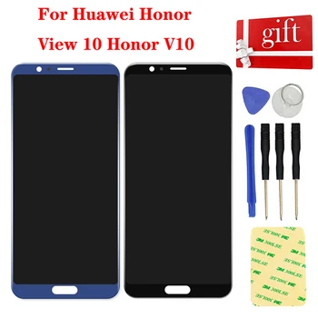 Для Huawei Honor View 10 BKL-AL20 BKL-L04 BKL-L09 BKL-TL10 ЖК-дисплей с Сенсорным Экраном Honor V10 Дигитайзер Сенсор В Сборе