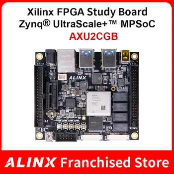 ALINX AXU2CGB: Xilinx Zynq UltraScale + MPSoC ZU2CG Плата разработки FPGA Vitis-AI DPU 2 ГБ DDR4 8 ГБ EMMC