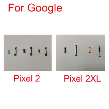 Боковая Кнопка Включения Громкости Для Google Pixel 2 2XL Запасные Части Боковой Клавиши Включения Громкости