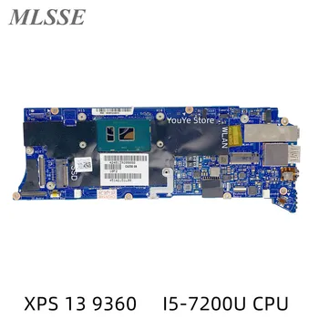 Восстановленная Материнская плата для ноутбука DELL XPS 13 9360 с процессором SR2ZU I5-7200U 8 ГБ 0T9VPC T9VPC 4N87K 04N87K CAZ00 LA-D841P