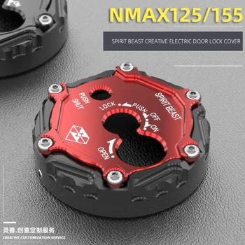 Крышка Замка Сиденья Мотоцикла с ЧПУ для Yamaha NMAX125 NMAX155