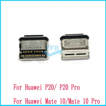 10 Шт. Оригинальный Для Huawei P20/P20 Pro/Mate 10/Mate 10/Mate 10 Pro Usb Разъем Для зарядки Разъем порта TYPE-C
