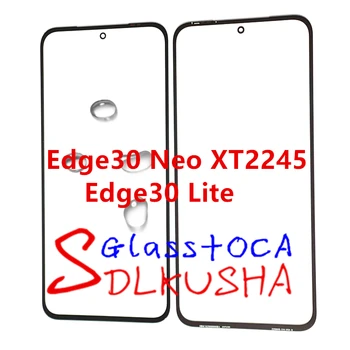 Замена стеклянных линз на переднем внешнем экране, ЖК-дисплей с сенсорным экраном для Motorola Moto Edge 30 Neo XT2245 Edge30 Neo/Edge 30 Lite