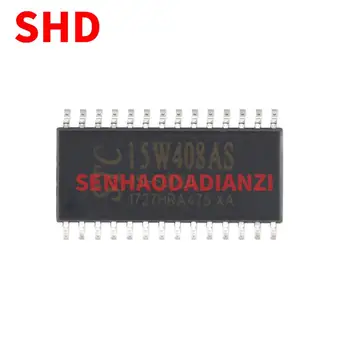 Новый Оригинальный STC STC15W408AS STC15W408AS-35I-SOP28 Однокристальный микроконтроллер MCU Integrated Circuit IC Chip