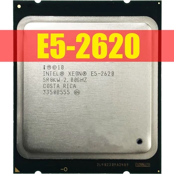 Процессор Xeon E5 2620 SR0KW 2,0 ГГц Шестиядерный Двенадцатипоточный процессор LGA 2011 CPU e52620 X79 DDR3 D3 Материнская плата Платформа Для комплекта Intel xeon