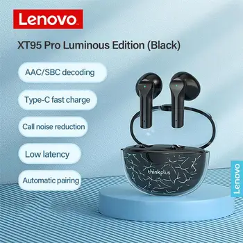 Оригинальные Беспроводные наушники L-enovo Thinkplus XT95pro С шумоподавлением В ухе, Тяжелыми басами, Bluetooth-наушниками 5.1 для киберспортивных игр