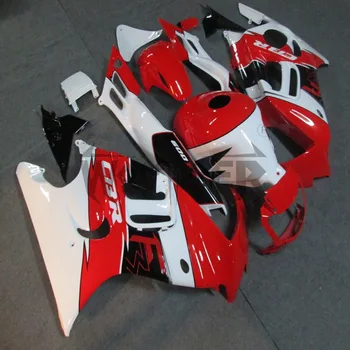 Комплект обтекателей вторичного рынка для CBR600F2 1991 1992 1993 1994 красный белый обтекатель мотоцикла CBR600 F2 ABS